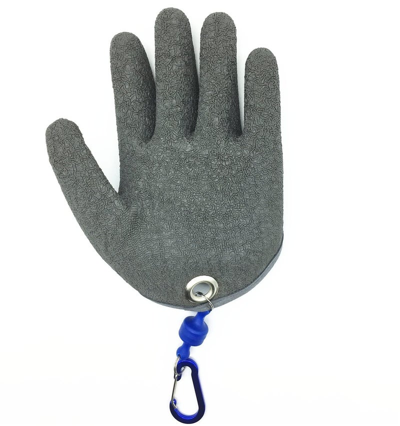 Inf-way Fishing Glove with Magnet Release, Fisherman Professional Catch Fish Gloves Cut&Puncture Resistant with Magnetic Hooks Hunting Glove 1pcs (Left, L) - Image 3